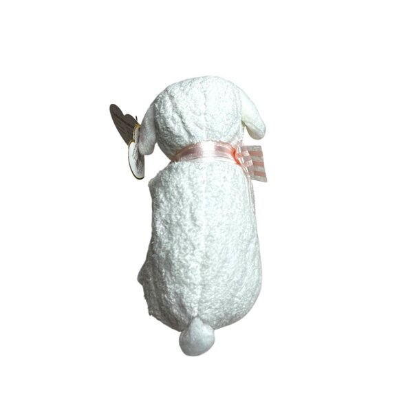 Ty Beanie Babies Collection Lullaby Lamb Plush Toy 2002 White Soft Cuddly Sheep - Picture 7 of 8